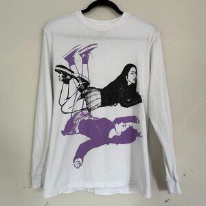 Olivia Rodrigo Official Merchandise White Guts Long Sleeve Unisex Small